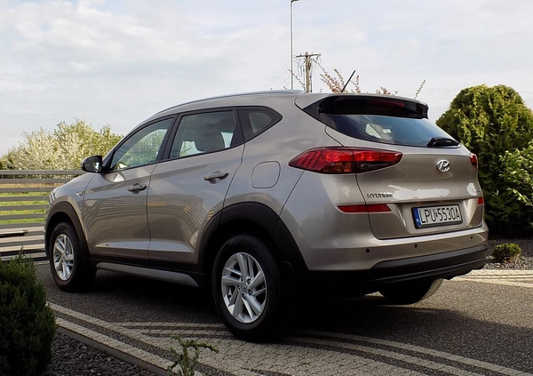 Hyundai Tucson cena 74700 przebieg: 66000, rok produkcji 2018 z Puławy małe 529